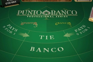 Punto Banco se igra sa šest ili osam špilova karata
