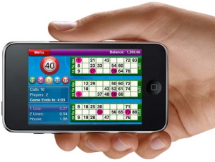 Možete igrati bingo igre na mobilnom telefonu