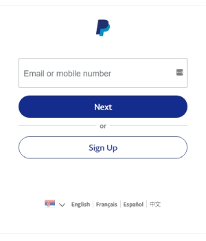 PayPal naloga Srbija